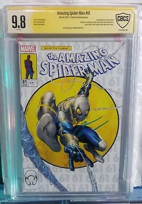 Buy AMAZING SPIDER-MAN #61 - SIGNED By Andrew Garfield - CBCS 9.8 SS • 199.87£