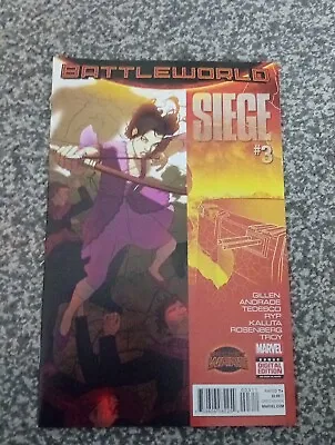 Buy Battle World Siege #3 (2011) 1st Printing Bagged Marvel Comics • 1.75£