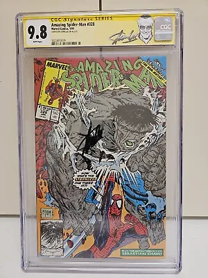Buy Amazing Spider-man 328 Cgc 9.8 Signed By Stan Lee • 1,576.19£