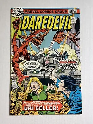 Buy Daredevil 133 F+ 1976 Marvel Comics Mind Wave • 23.83£