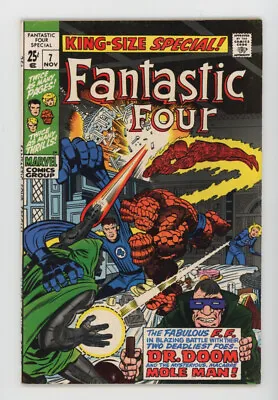 Buy Fantastic Four Annual 7 Vs Dr. Doom Plus Awesome Photos Of Marvel Staff FN+ 6.5 • 22.93£