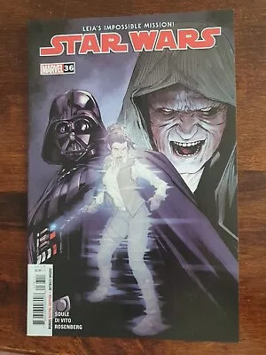 Buy Marvel Comics Star Wars #36 Princess Leia Impossible Mission NEW BAG/BOARD • 6.99£