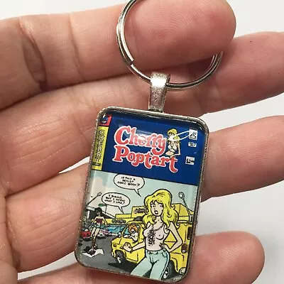 Buy Cherry #1 Cover Pendant With Key Ring And Necklace Comic Book Jewelry Poptart • 12.29£