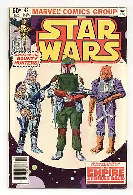 Buy Star Wars #42N Newsstand Variant FN+ 6.5 1980 1st Comic App. Boba Fett • 121.64£