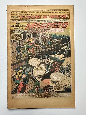 Buy Uncanny X-Men #104 Missing Front Cover Marvel 1977 • 15.81£