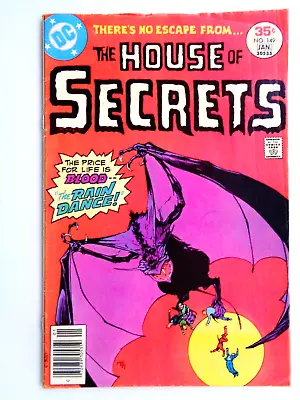 Buy Dc Comics House Of Secrets # 149 Jan.1978 Kaluta Cover Mike Golden Splash Page • 3.95£
