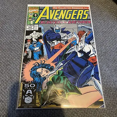 Buy Avengers #337 (vol 1) The Collection Obsession  Marvel Comics  Sep 1991  V/g • 3.75£