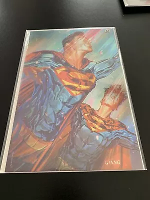 Buy Superman: Son Of Kal-el #17 (john Giang Exclusive Foil Virgin)(2022) ~ Dc • 11.99£