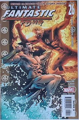 Buy Ultimate Fantastic Four #26 (02/2006) Ultimate Vision Part 6 - NM - Marvel • 4.24£