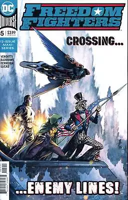 Buy Freedom Fighters (3rd Series) #5 VF; DC | Uncle Sam Phantom Lady - We Combine Sh • 2.20£