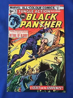 Buy Jungle Action #16 FN+ (6.5) MARVEL ( Vol 2 1976) Black Panther, Panther's Rage • 12£