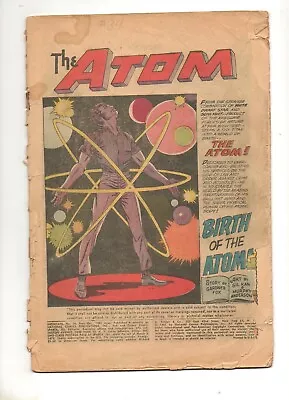 Buy Showcase #34 1ST APP The ATOM! Cover-less KEY DC 1961! Justice League Legends TV • 103.81£