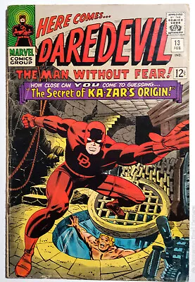Buy Daredevil 13 Feb/1966 Ka-Zar Origin Secrets • 36.03£