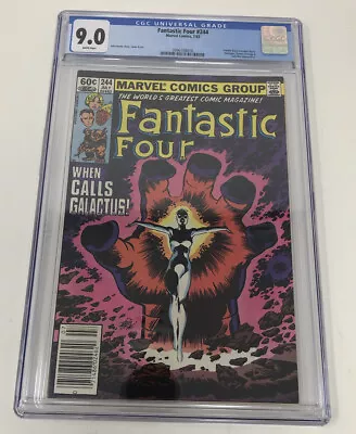 Buy Fantastic Four #244 Newsstand CGC 9.0 • 79.94£