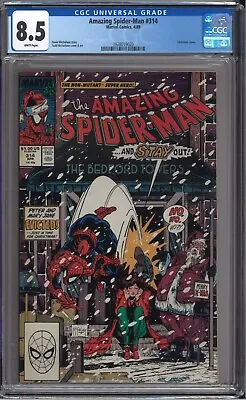 Buy Amazing Spider-Man #314 CGC 8.5 • 40.18£