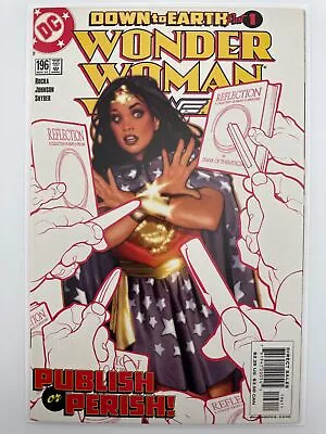 Buy Wonder Woman #196 Adam Hughes Cover - Near Mint- 9.2 • 12.63£