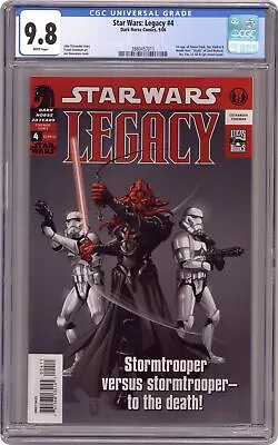 Buy Star Wars Legacy #4 CGC 9.8 2006 3880457011 • 110.69£