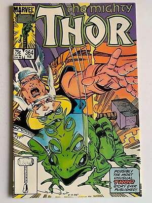 Buy Thor #364 Marvel Comics 1985 1st App Throg • 31.67£
