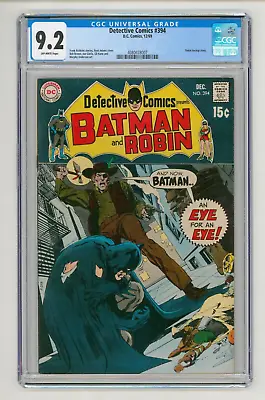 Buy Detective Comics #394 CGC 9.2 Fourth Highest • 175£