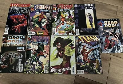 Buy Marvel Comics Deadpool Spider-Man Flash Batman Job Lot Bundle 90’s • 20£