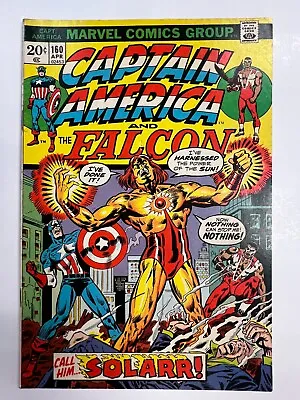 Buy Captain America #160 Marvel Comics 1973 VG/FN • 6.47£
