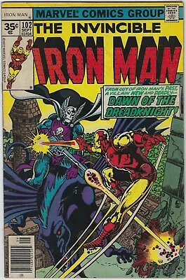 Buy Invincible Iron Man 102 Rare 35 Cent Price Variant Vg+ .35 Marvel Tony Stark • 137.96£
