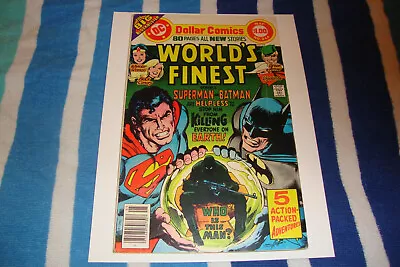 Buy World's Finest Comics #244 (May 1977) DC Comic Neal Adams Cover 80 Pages FN- • 3.96£