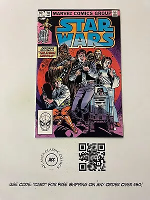 Buy Star Wars # 70 NM- Marvel Comic Book Han Solo Luke Skywalker Darth Vader 1 J226 • 28.46£