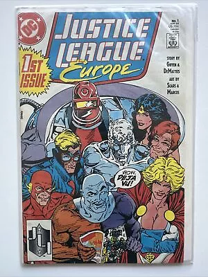 Buy Like New DC Justice League Europe 1st Issue 1989 (Flash, Wonder Woman) Issue 1 • 1.99£