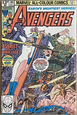 Buy The Avengers #195 May 1980 1st App Of TaskMaster Cameo Ant Man & Wasp App 🔑 • 22.49£