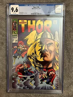 Buy Thor 158 CGC 9.6 White Pages • 402.14£
