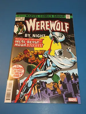 Buy Werewolf By Night #33 Facsimile Reprint 2nd Moon Knight NM Gem Wow • 5.72£