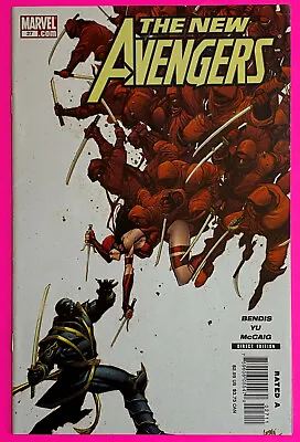 Buy New Avengers #27 (marvel 2007) Ronin Hawkeye Echo | Vf 8.0 • 7.90£