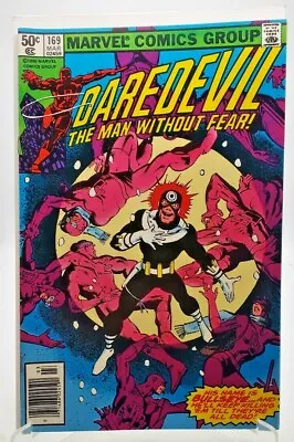 Buy Daredevil #169 Newsstand, Marvel, (1964 2nd Appearance Of Elektra, BULLSEYE NM • 79.02£