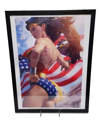 Buy Wonder Woman By Artgerm 16 X 12 Art Print Framed • 33.61£