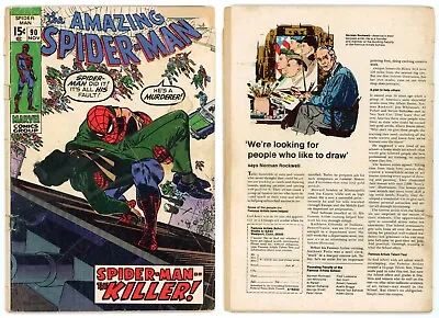 Buy Amazing Spider-Man #90 (FR 1.0) Captain Stacy Death Doctor Octopus 1970 Marvel • 20.10£