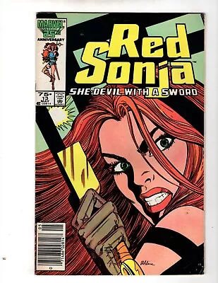 Buy Marvel Comics Red Sonja Volume 3 Book #13 VF+ 1986 • 2£