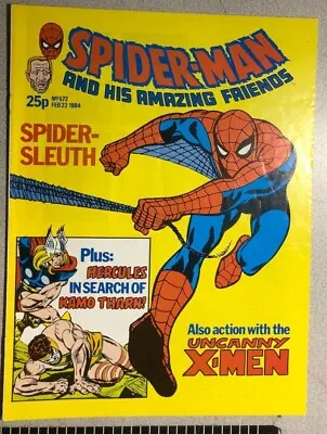 Buy SPIDER-MAN & HIS AMAZING FRIENDS #572 (1984) Marvel Comics UK Thor VG+ • 11.85£