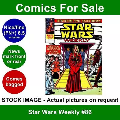 Buy Star Wars Weekly #86 Comic - Nice FN+ 17 October 1979 - Marvel UK • 4.99£