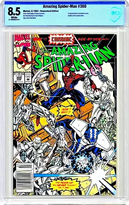 Buy Amazing Spider-Man   #360   Marvel   1992    Graded 8.5 By CBCS    Not CGC • 55.60£