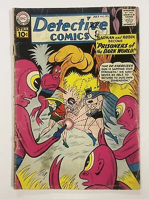 Buy Detective Comics #293. July 1961. Dc. G/vg. Batman! Martian Manhunter! Aquaman! • 30£