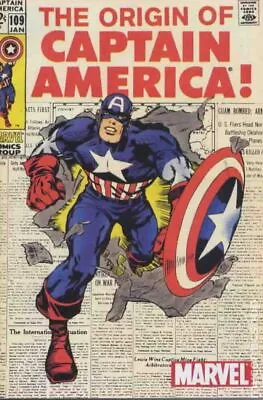 Buy Captain America Marvel Legends Reprint #109 VG+ 4.5 2002 Stock Image Low Grade • 4.26£