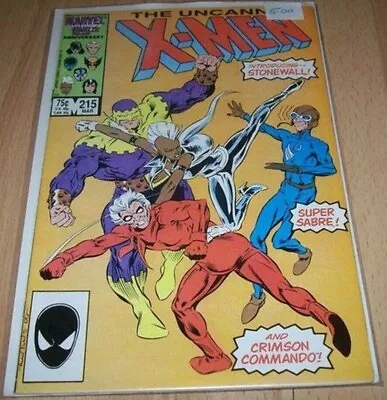 Buy Uncanny X-Men (1963) 1st Series # 215...Published March 1987 By Marvel • 9.95£