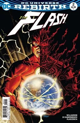 Buy Flash #2 (2016) - DC Comics: Rebirth - Cover B Variant Cave Johnson • 4.75£