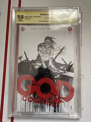Buy God Country #1 4th Print🔥🔥CBCS 9.8 Signed Cates! Optioned Netflix! VHTF! • 197.08£