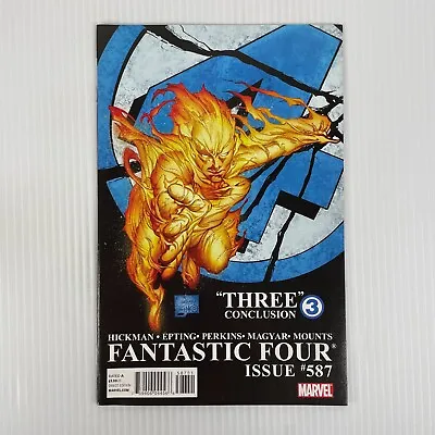 Buy Fantastic Four #587 (Marvel Comics, 2011) - Joe Quesada Second Printing Variant • 3.14£