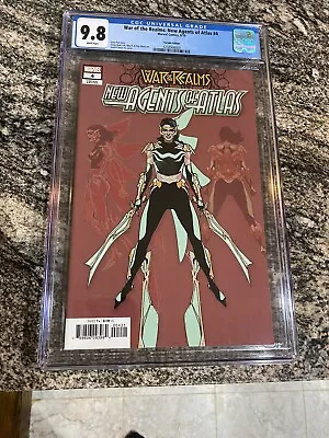 Buy War Of The Realms: New Agents Of Atlas #4 CGC 9.8 1:25 Leinil Yu Variant  • 63.32£