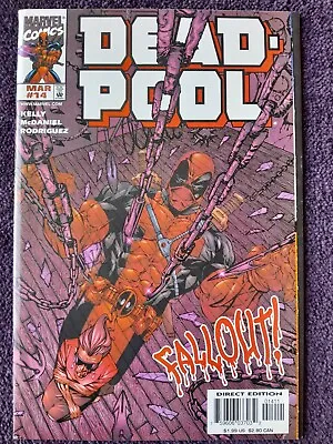 Buy Comics: Deadpool 14 1998 1st Appearance Of Ajax. Great Condition. • 35£