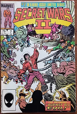 Buy Secret Wars Ii #7, Marvel Comics, January 1986, Vg+ • 5.99£
