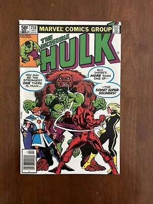 Buy Incredible Hulk #258 (Marvel, 1981) 1st Team App. Soviet Super Soldiers! VF+ • 22.24£